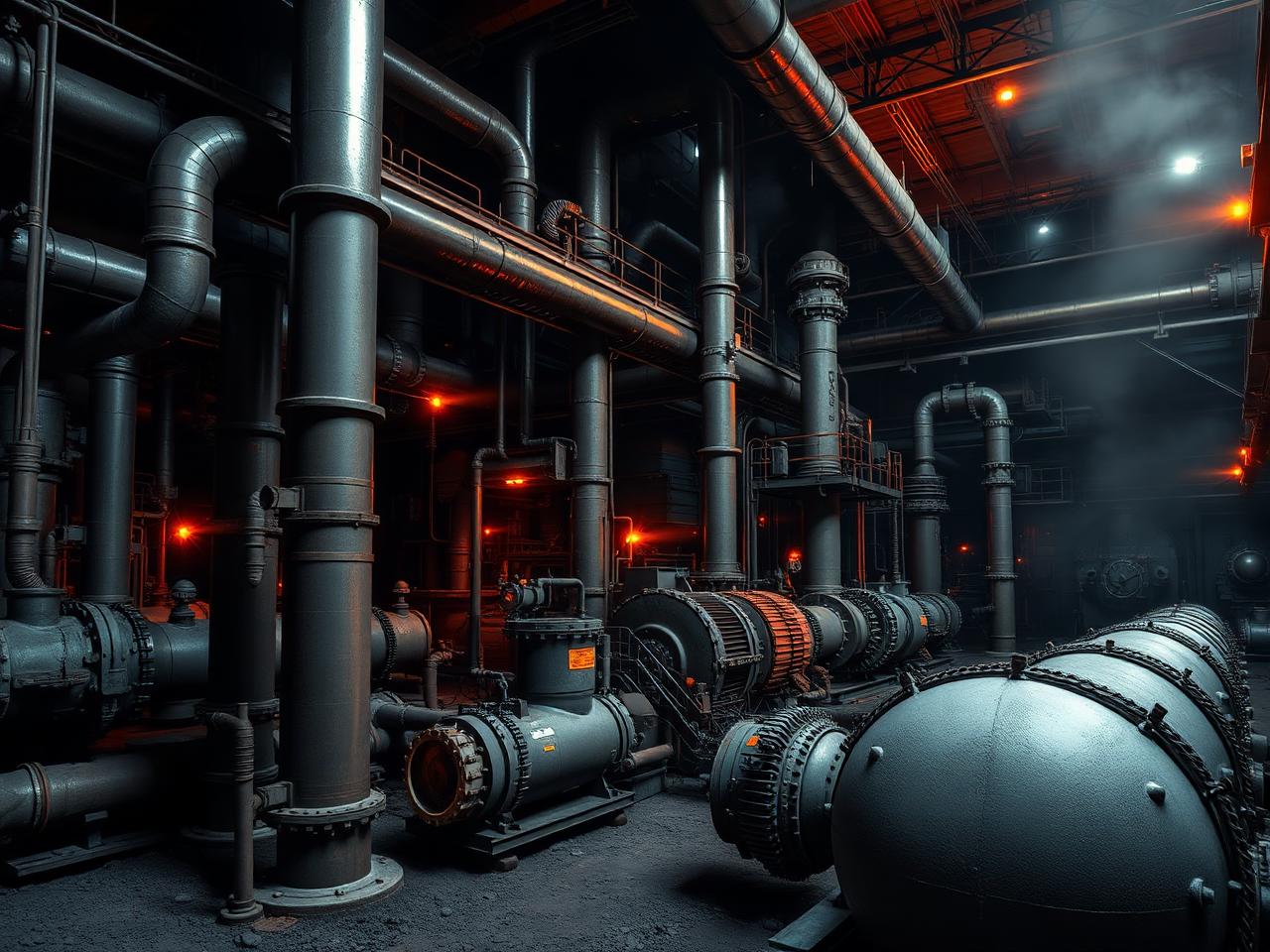 Industrial processing plant